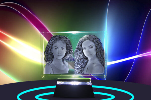 3D Crystal Rectangle